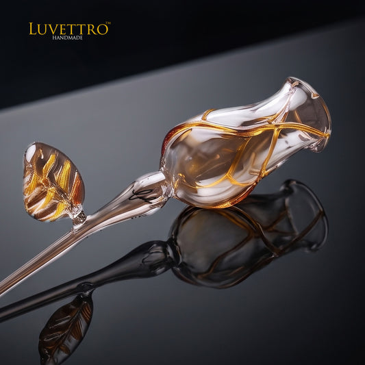 Glass Roses | Soft Amber