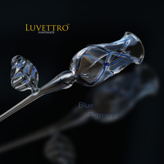 Glass Roses | Blue Pigment