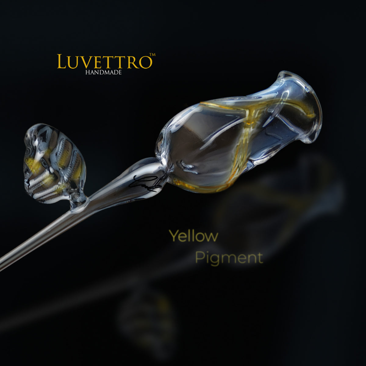 Glass Roses | Yellow Pigment